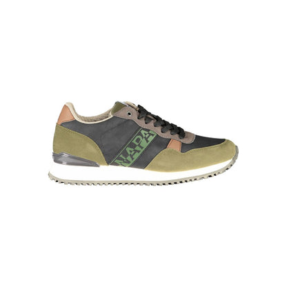 Green Polyester Sneaker