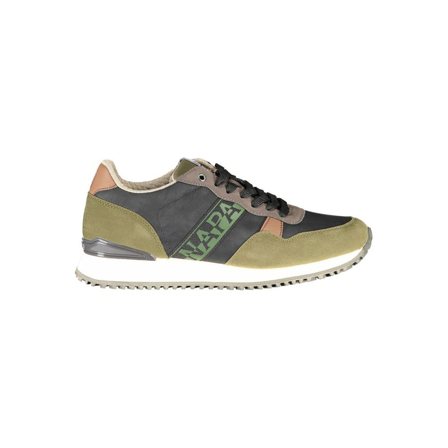 Green Polyester Sneaker