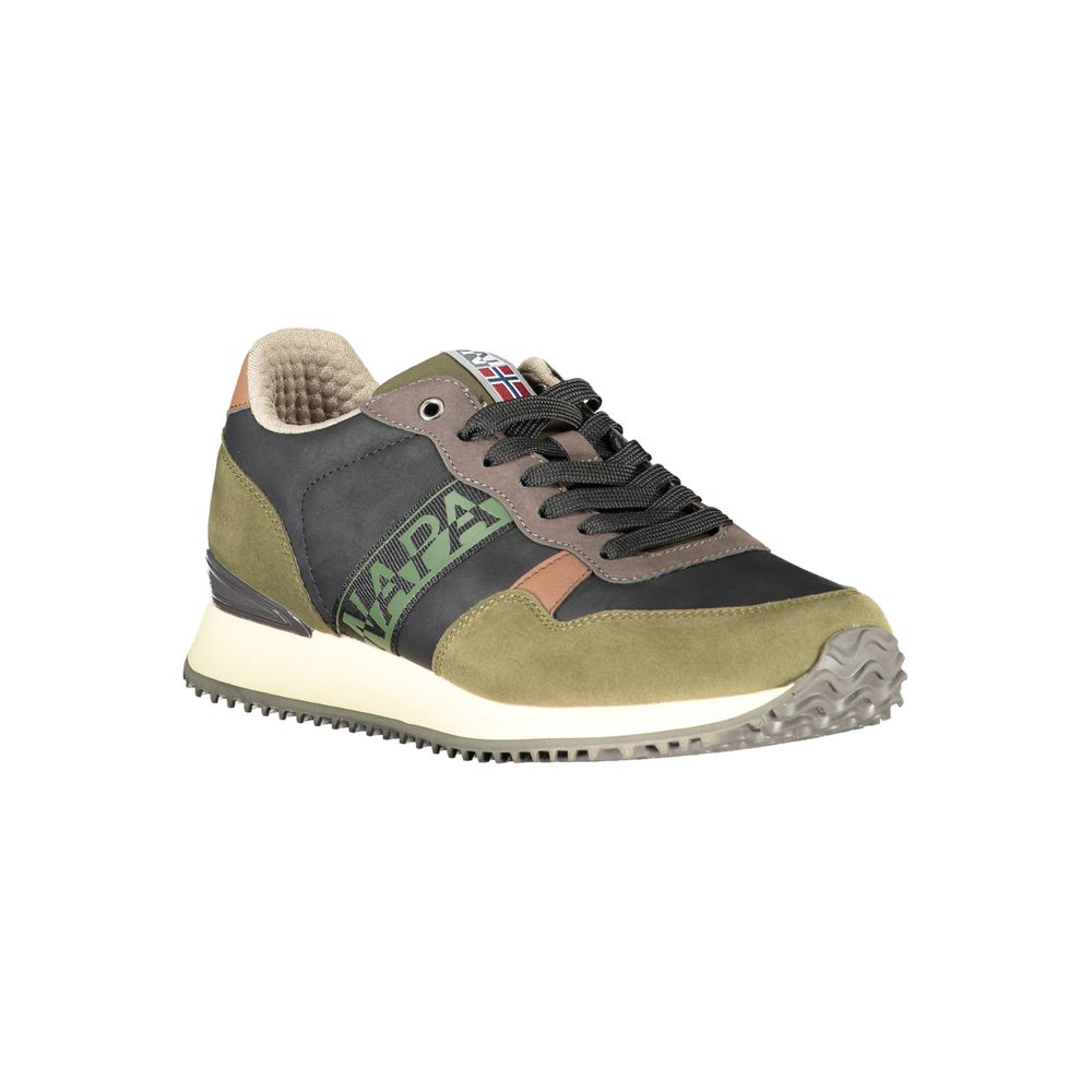 Green Polyester Sneaker