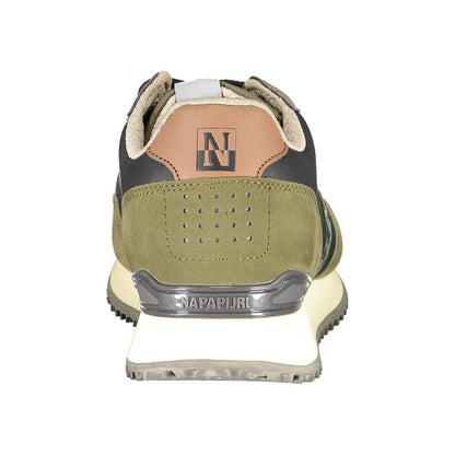 Green Polyester Sneaker