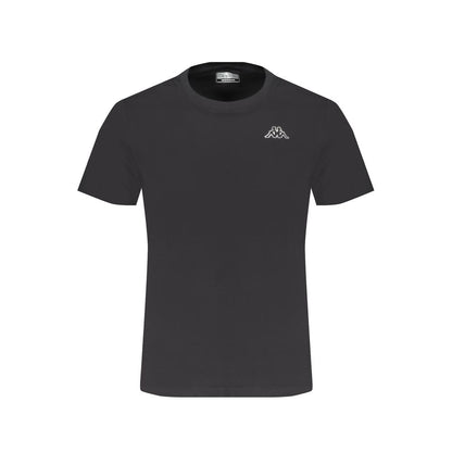 Black Cotton Men's T-Shirt