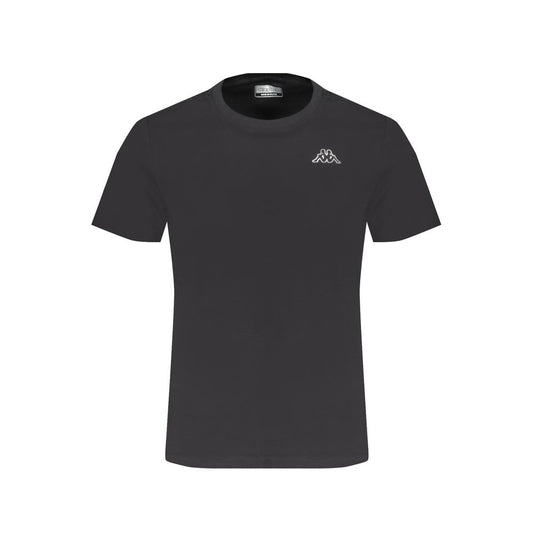 Black Cotton Men's T-Shirt