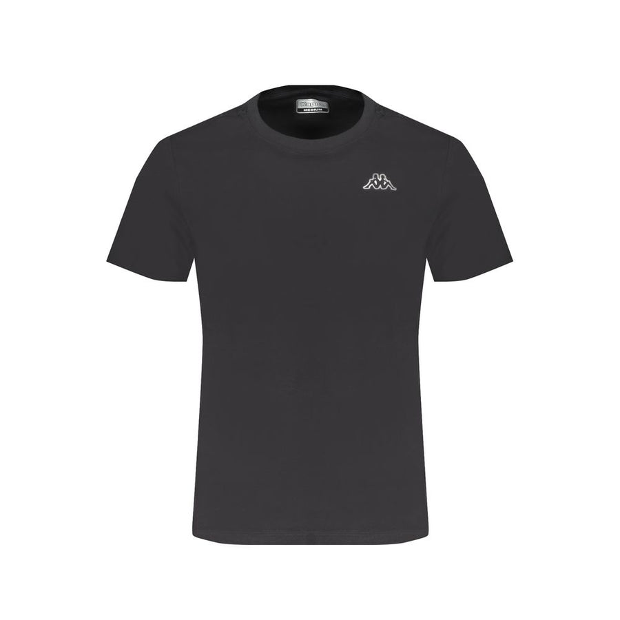Black Cotton Men's T-Shirt