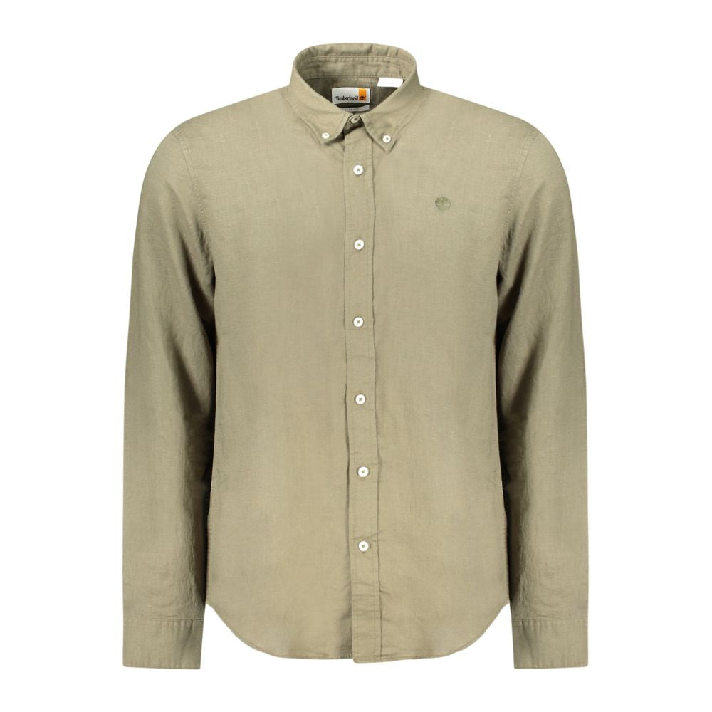 Verde Linen Men Shirt