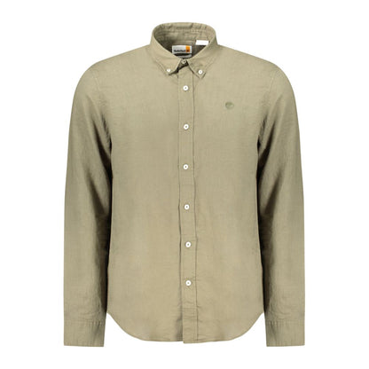 Verde Linen Men Shirt