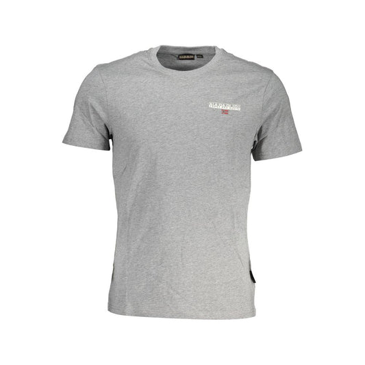 Grigio Cotton Mens T-Shirt