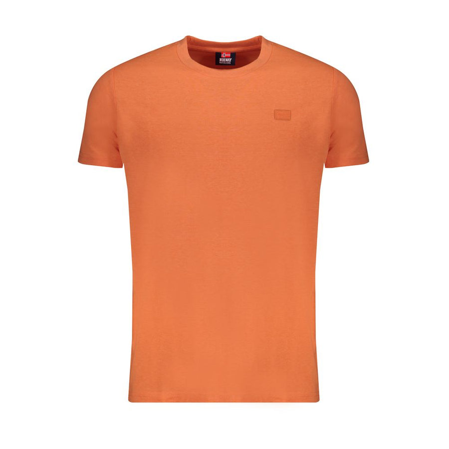 Arancione Cotton Men T-Shirt