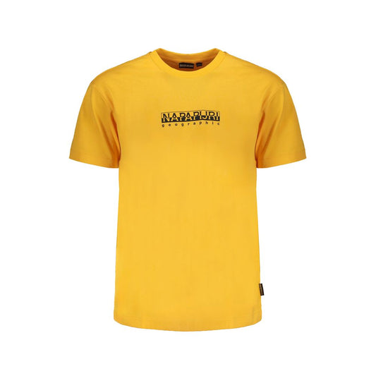 Arancione Cotton Men T-Shirt