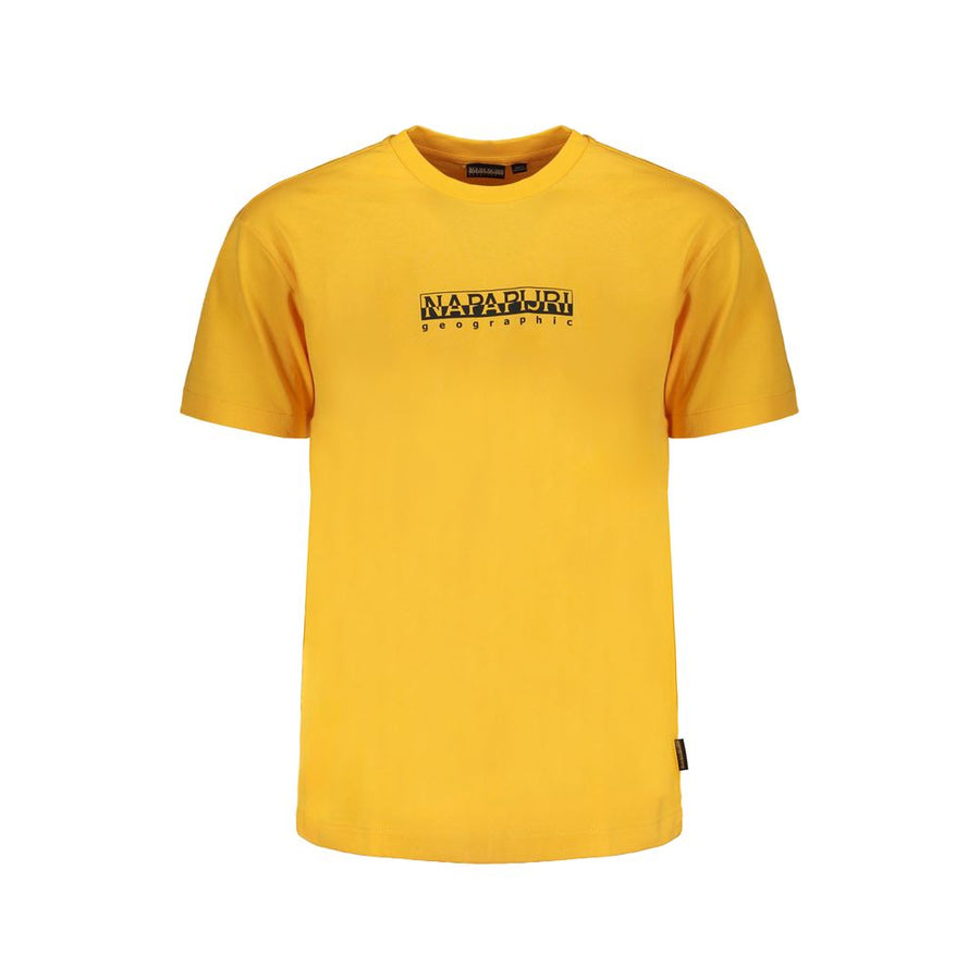 Arancione Cotton Men T-Shirt
