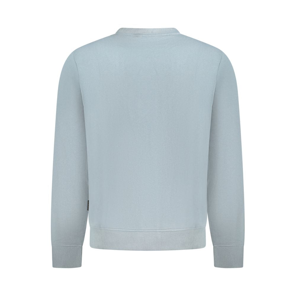 Grigio Cotton Men Sweatshirt