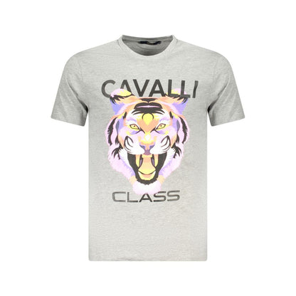 Grigio Cotton Men T-Shirt