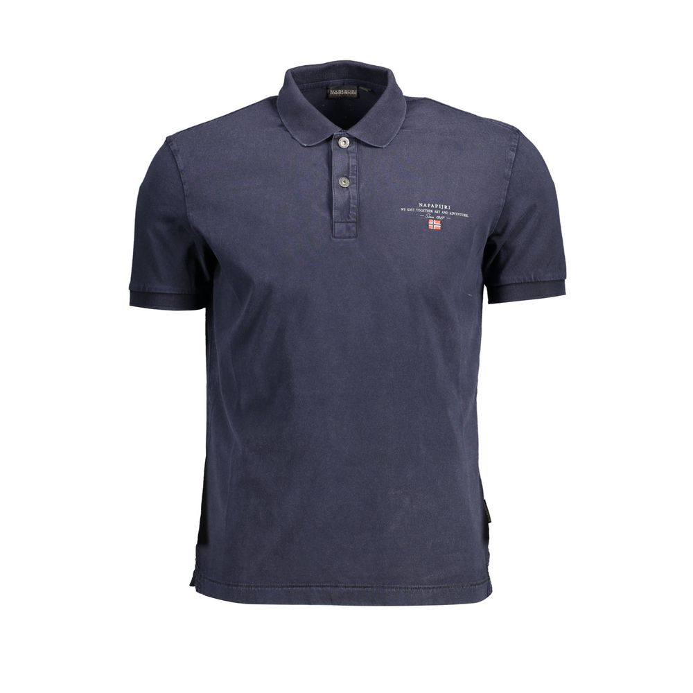 Blu Cotton Men Polo