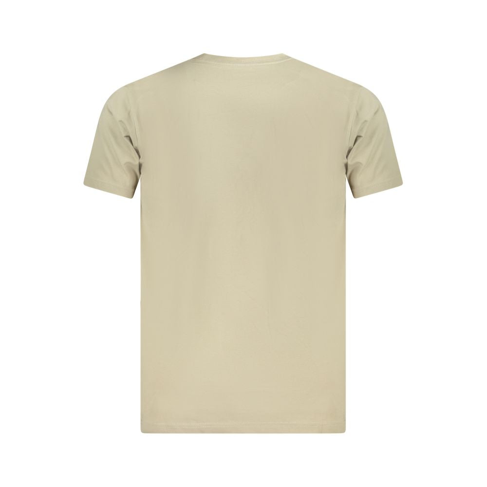 Beige Cotton T-Shirt