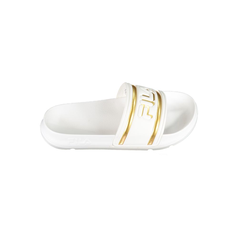 White Polyethylene Women Sandal