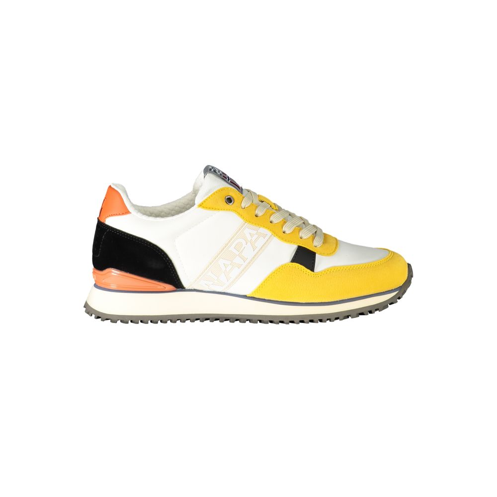 Yellow Polyurethane Men's Sneaker