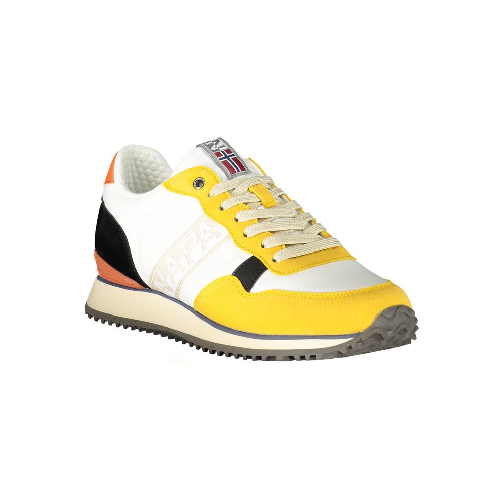 Yellow Polyurethane Men's Sneaker
