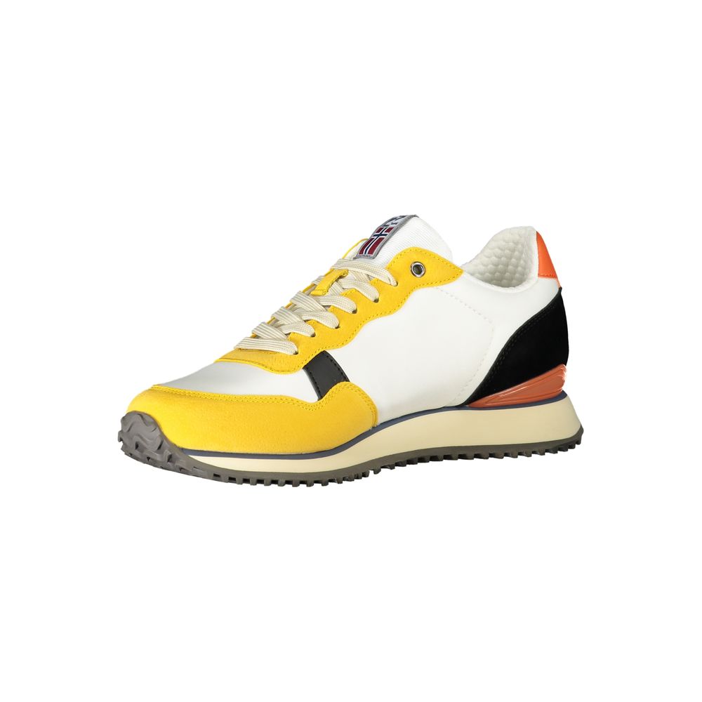 Yellow Polyurethane Men's Sneaker