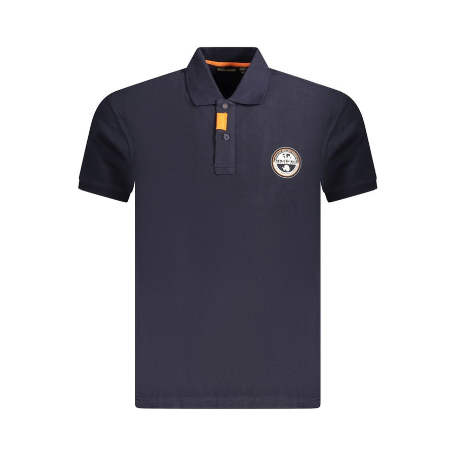 Blu Cotton Men Polo