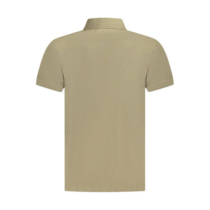 Green Cotton Polo T-Shirt