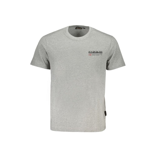 Gray Organic Cotton Men's T-Shirt