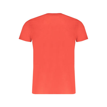 Red Cotton Men's T-Shirt