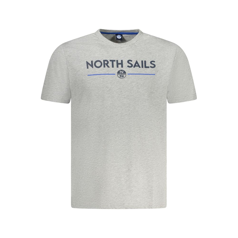 Grigio Cotton Men T-Shirt