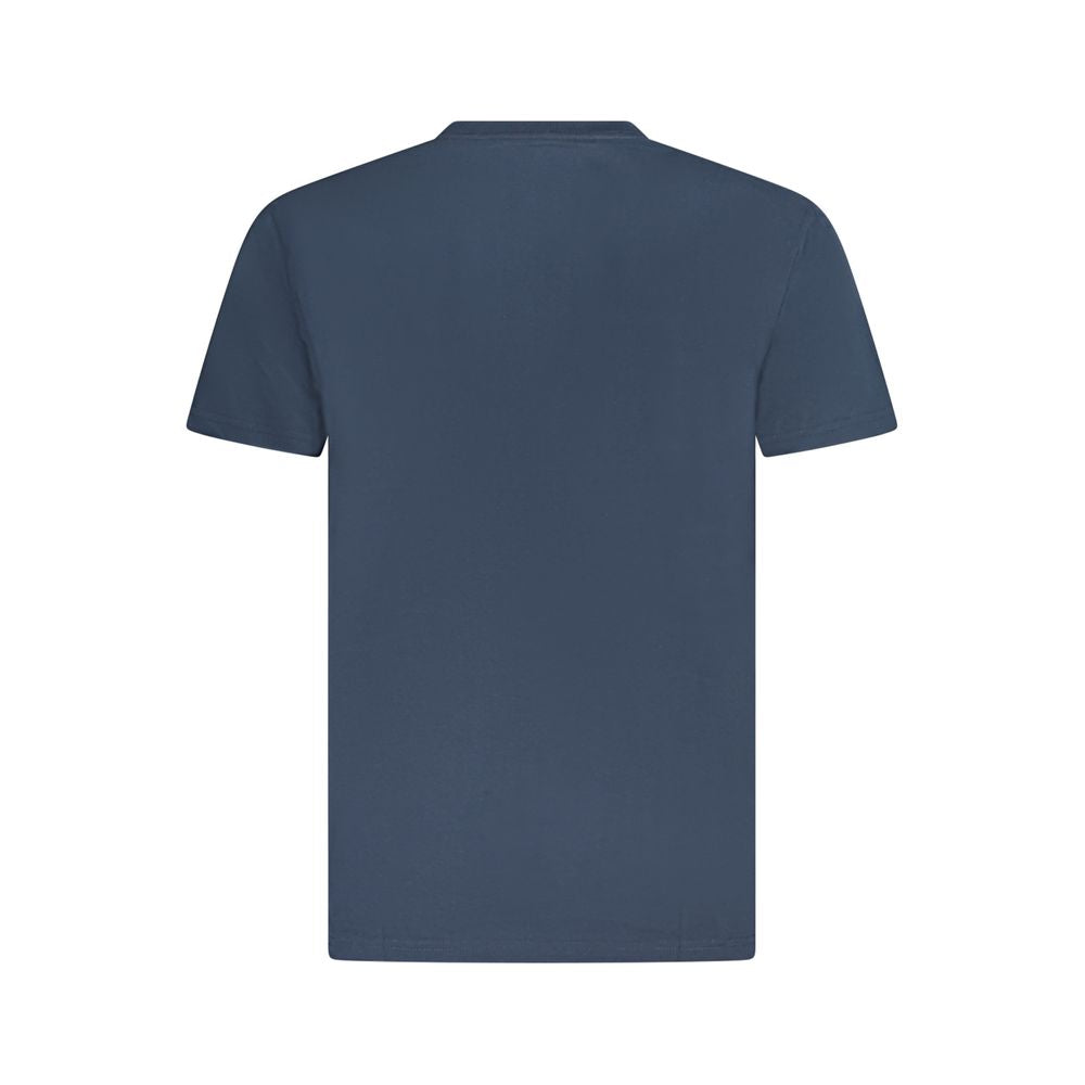 Blu Cotton Mens T-Shirt