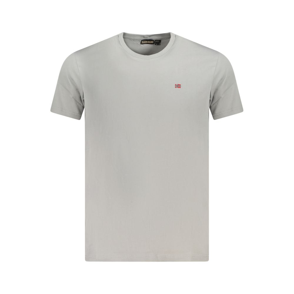 Grigio Cotton Men T-Shirt