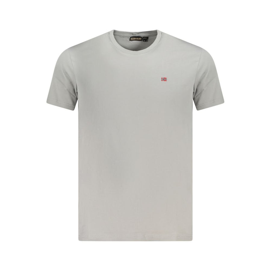 Grigio Cotton Men T-Shirt