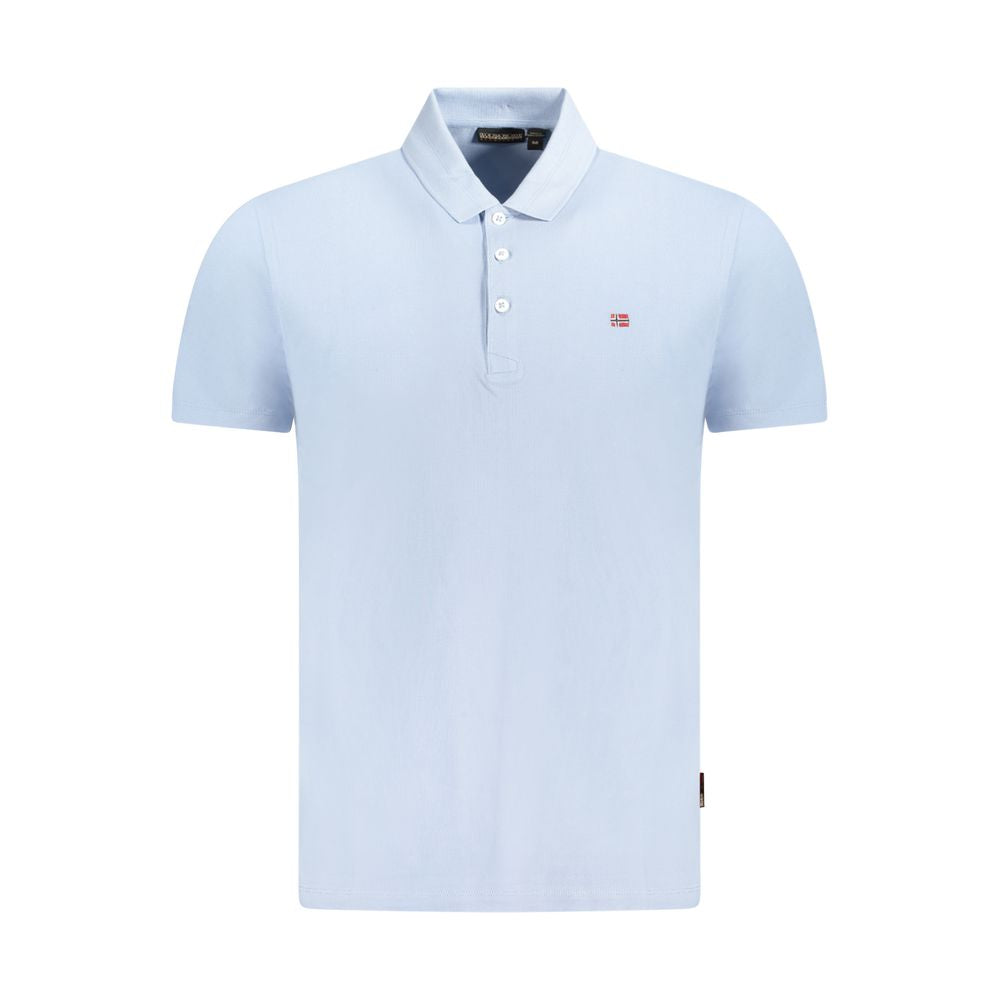 Azzurro Cotton Men Polo
