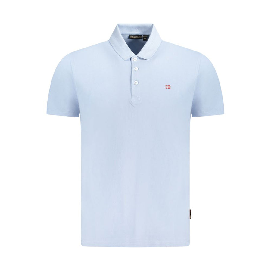 Azzurro Cotton Men Polo