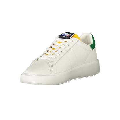 White Leather Men Sneaker
