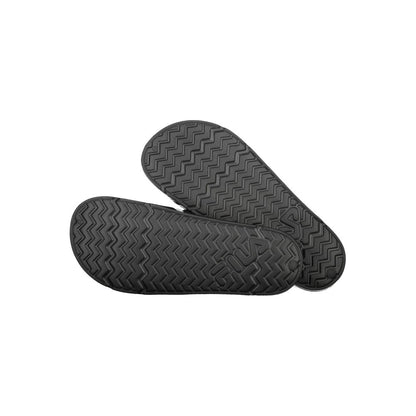 Black Polyethylene Men Sandal