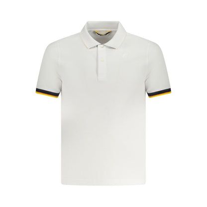 White Cotton Men's Polo Shirt