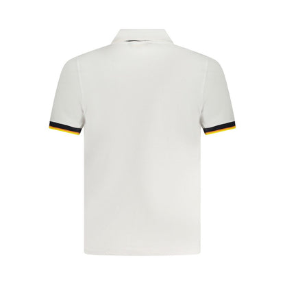 White Cotton Men's Polo Shirt