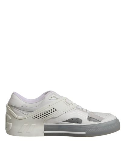 White Low Top DG Embossed Men Sneakers Shoes