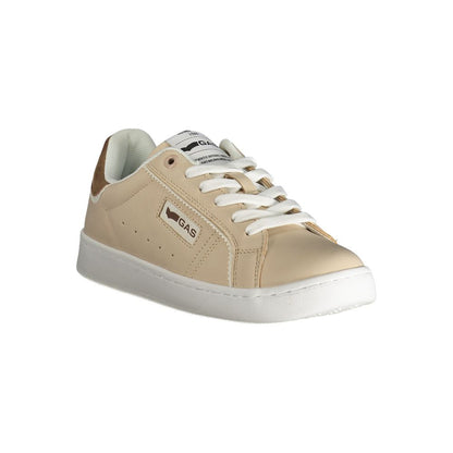 Beige Polyester Sneaker