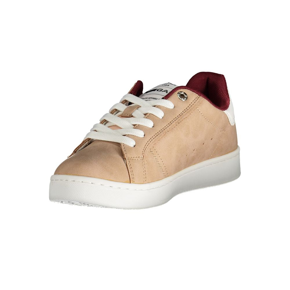 Pink Polyester Women Sneaker