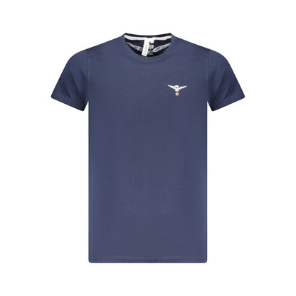 "Blue Cotton Men's T-Shirt"