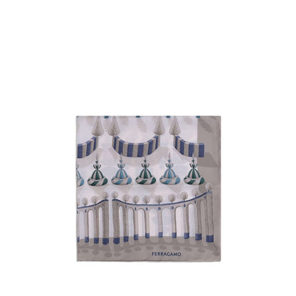 Multicolor Silk Scarf