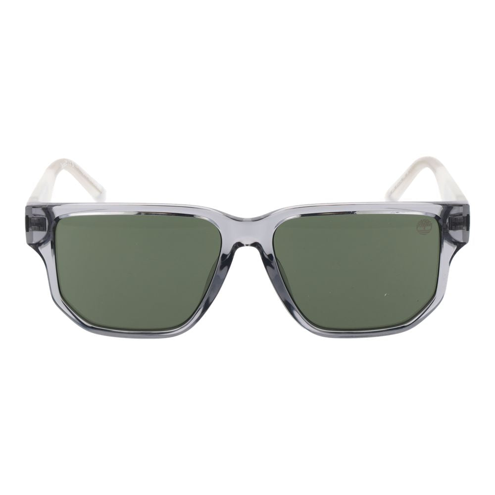 Gray Stainless Steel Sunglasses