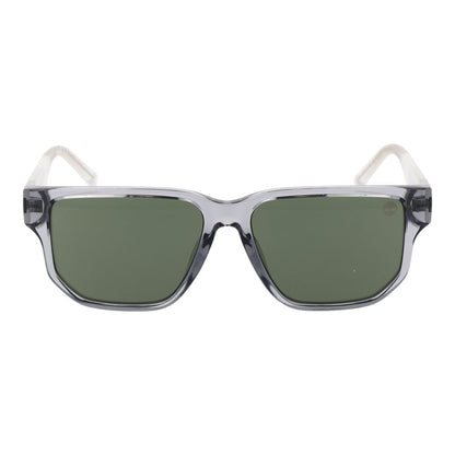 Gray Stainless Steel Sunglasses