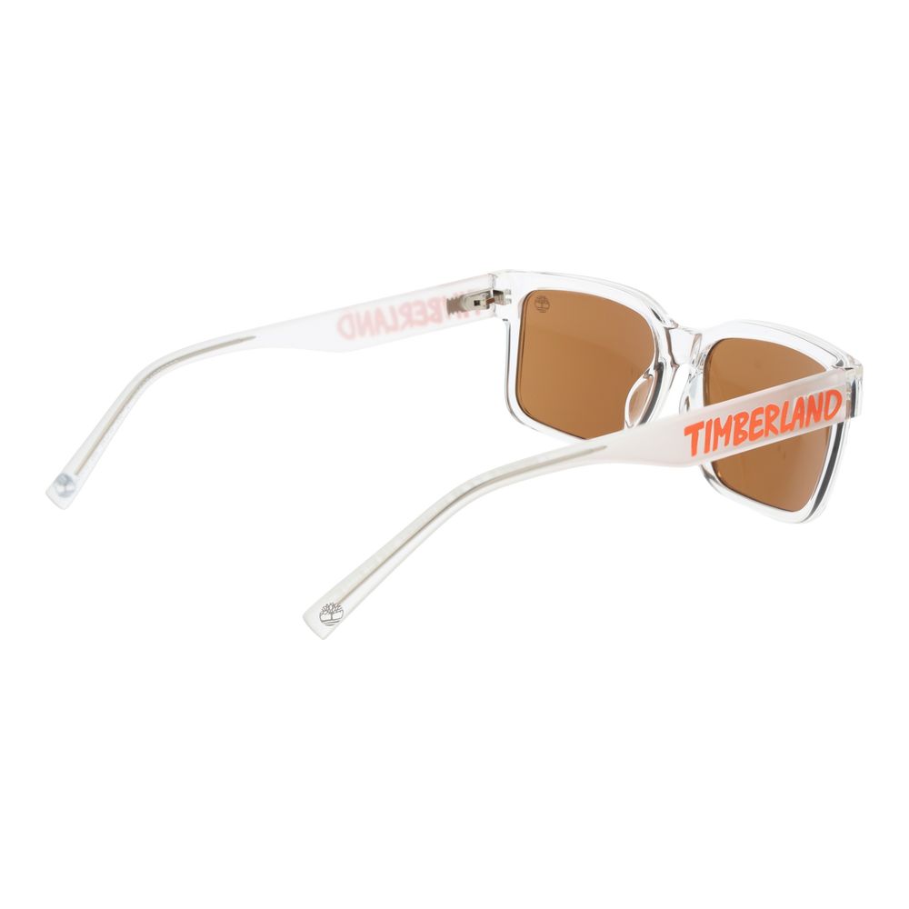 Transparent Stainless Steel Sunglasses