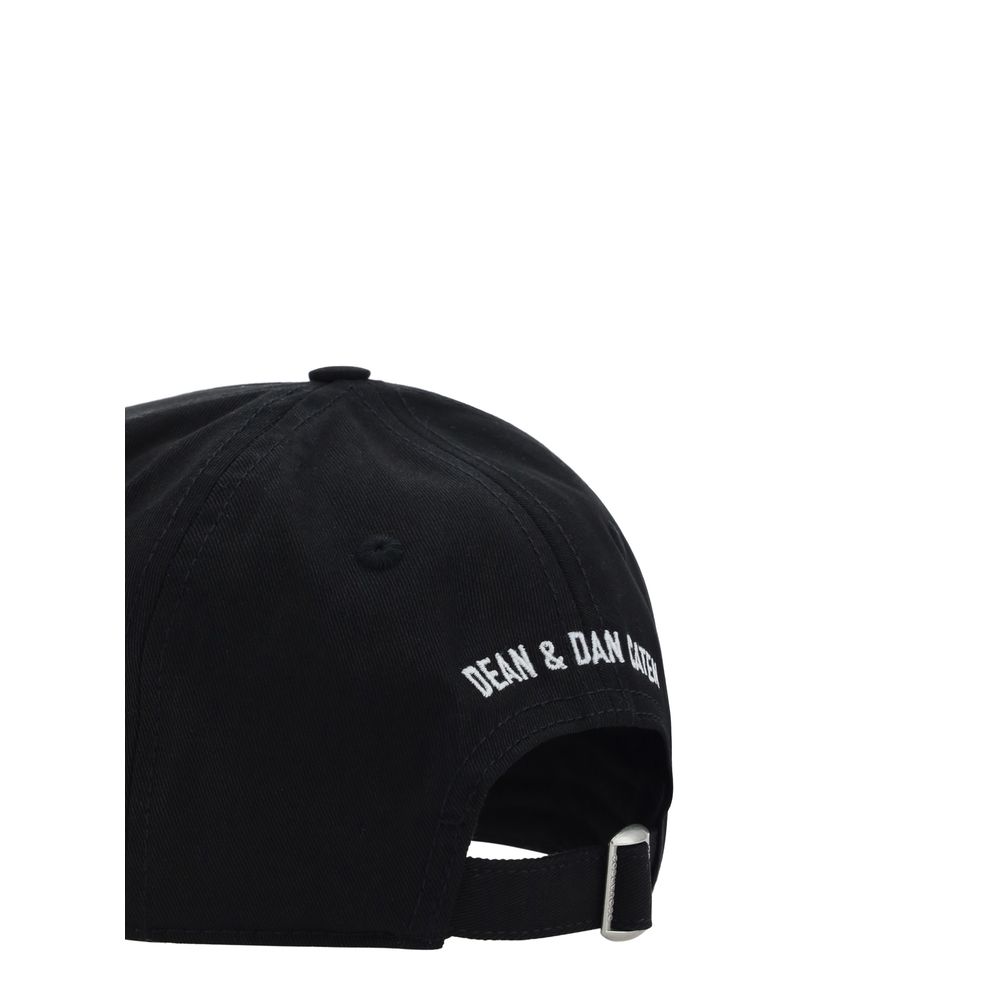 Black Cotton Cap (Baseball Hat)
