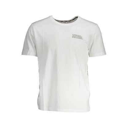 Bianco Cotone Uomo T-Shirt