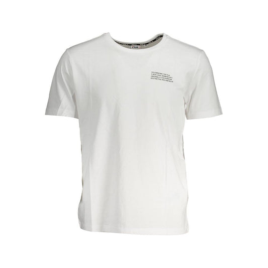 Bianco Cotone Uomo T-Shirt