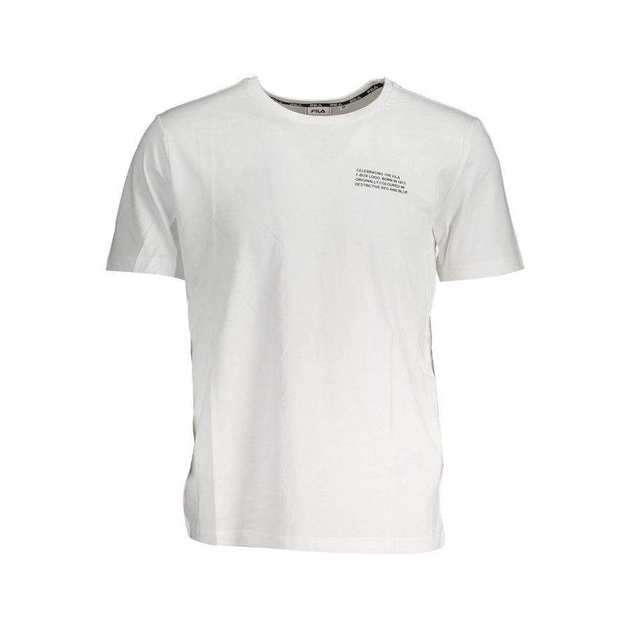 Bianco Cotone Uomo T-Shirt