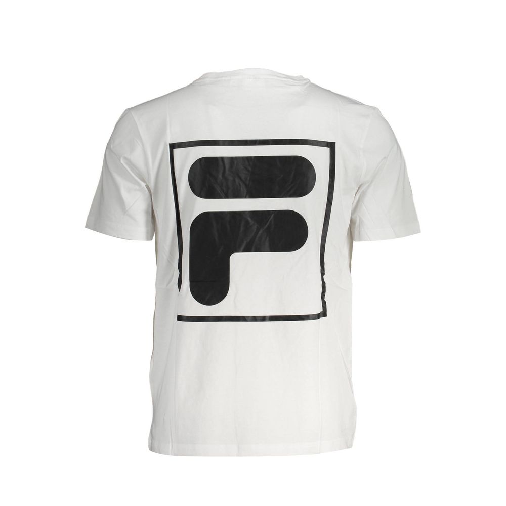 Bianco Cotone Uomo T-Shirt