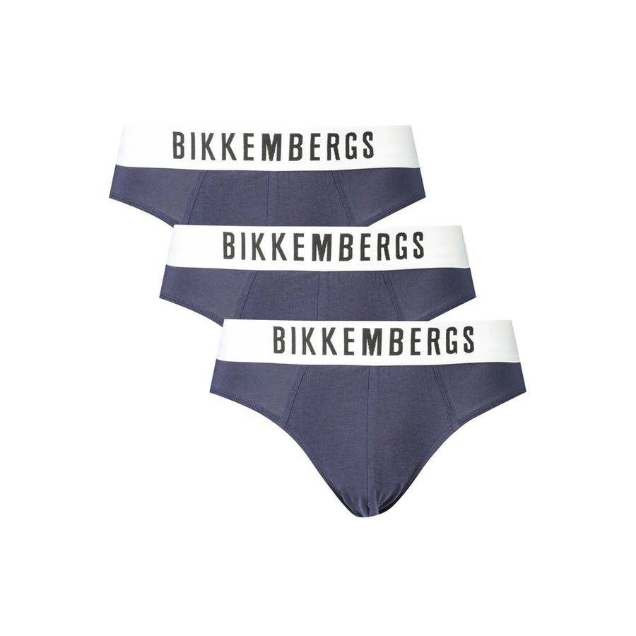 Blu Polyester Men Underwear