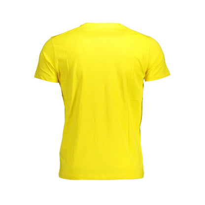 Yellow Cotton Men's T-Shirt